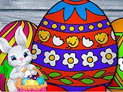 Handmade Easter Eggs Coloring Book