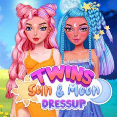 play Twins Sun & Moon Dressup