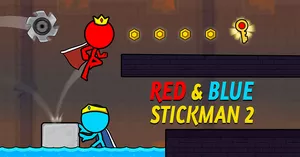play Red And Blue Stickman 2