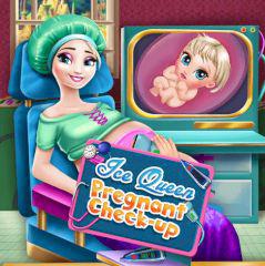 play Ice Queen Pregnant Check-Up