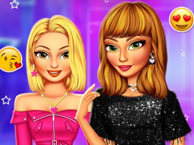 Bffs Black And Pink Fashionista - Free Game At Playpink.Com