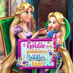 play Goldie Princess Toddler Feed