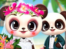 Panda Tropical Wedding Story - Free Game At Playpink.Com