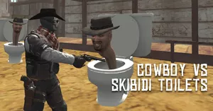 play Cowboy Vs Skibidi Toilets