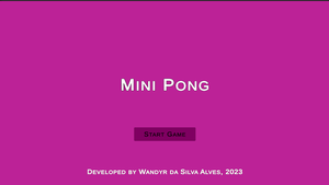 play Mini Pong