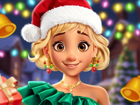 play Fashionista Christmas Eve Party - Free Game At Playpink.Com