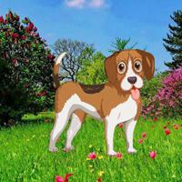 play Wow-Flower Garden Dog Escape
