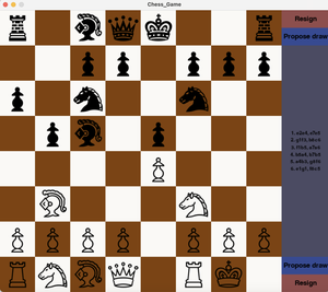 play Chess Pygame