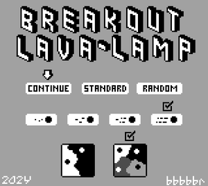 Breakout Lava Lamp - Game Boy
