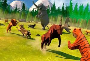 play Animal Kingdom Battle Simulator 3D