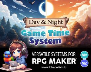 Free! Game Time System For Rpg Maker Mz/Mv