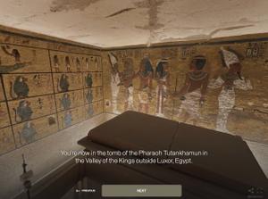 The Tomb Of Tutankhamun In The Valley Of The Kings