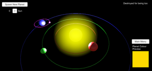 Solar System Simulation