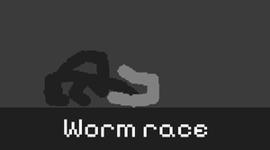 Worm Race game