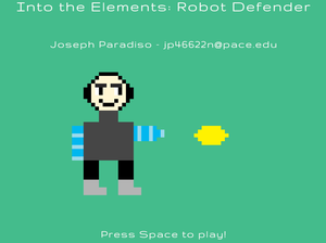 play Into The Elements: Robot Defender