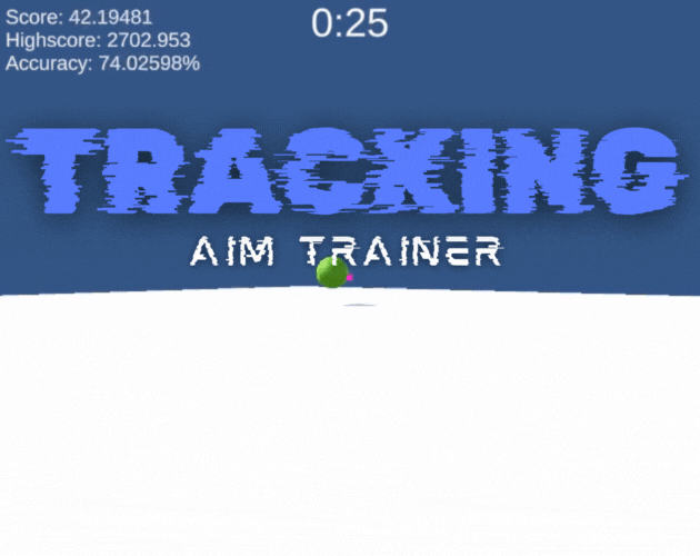 Tracking Aim Trainer game